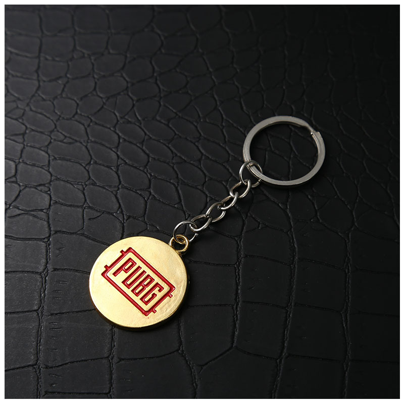 Jesus Survival Alloy Number Plate Keychain Model Eating Chicken Escape Killing Metal Number Plate Keychain Wholesale
