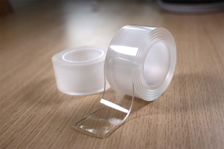 Nano Tape Transparent Seamless Black Technology Strong Waterproof Double-Sided Adhesive Punch-Free Magic Invisible Soft Glue