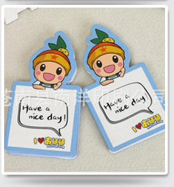 Colored Loving Heart Sticky Notes Customized Cute Creative Special-Shaped Portable Notes Sticky Note Take-out Note Sticker Printed Logo