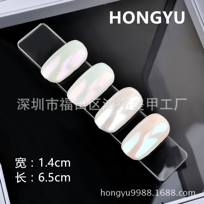 Manicure Implement Transparent Double Adhesive Tape Crystal Adhesive Tape Nail Salon School Nail Tip Works Display Glue