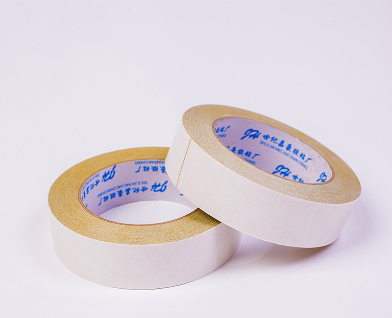 Changsha Century Jiahao embroidery adhesive double-sided adhesive tape high adhesion strong double-sided embroidery adhesive tape yellow adhesive tape butter adhesive yellow adhesive tape