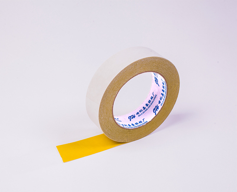 Changsha Century Jiahao embroidery adhesive double-sided adhesive tape high adhesion strong double-sided embroidery adhesive tape yellow adhesive tape butter adhesive yellow adhesive tape