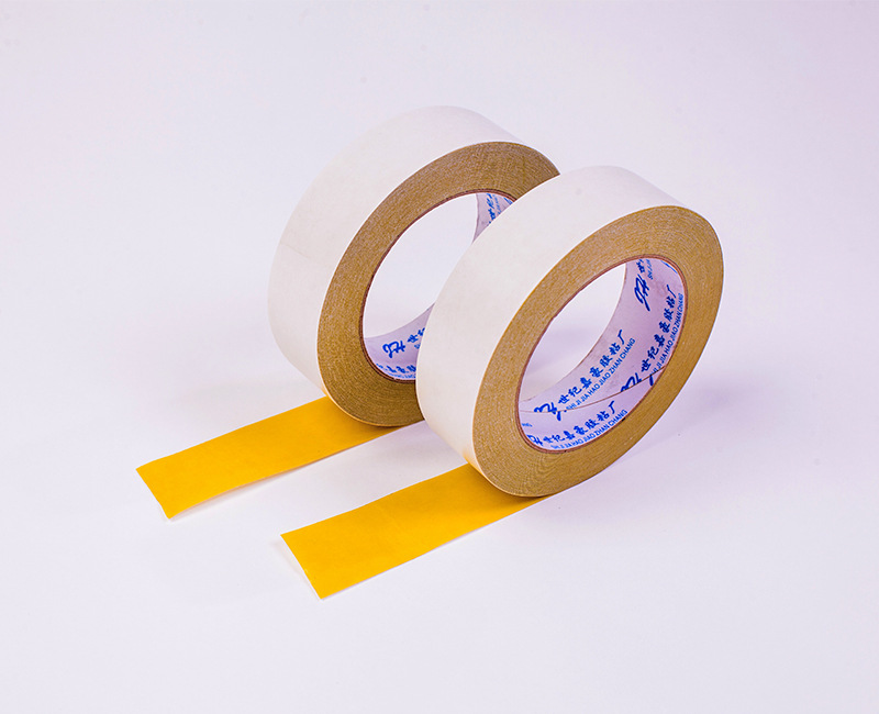 Changsha Century Jiahao embroidery adhesive double-sided adhesive tape high adhesion strong double-sided embroidery adhesive tape yellow adhesive tape butter adhesive yellow adhesive tape