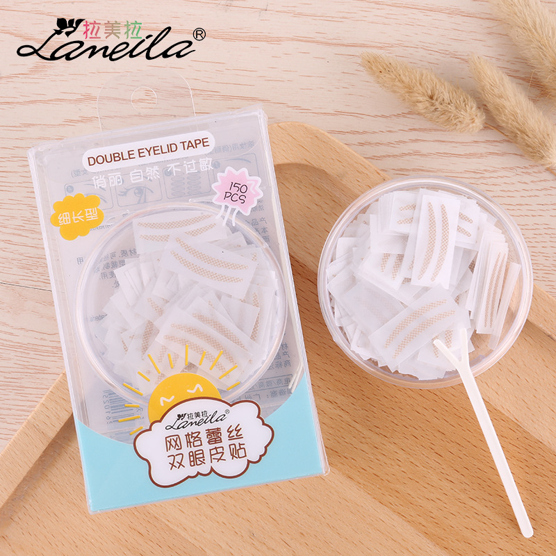 Latin America pull mesh lace double eyelid paste 150 double eyelid fiber tape skin fine long A880