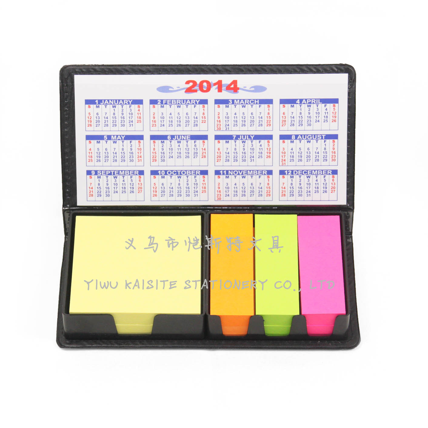 Supply Creative Advertising Gifts Pu Note Box Promotion Note Sticker A13-4