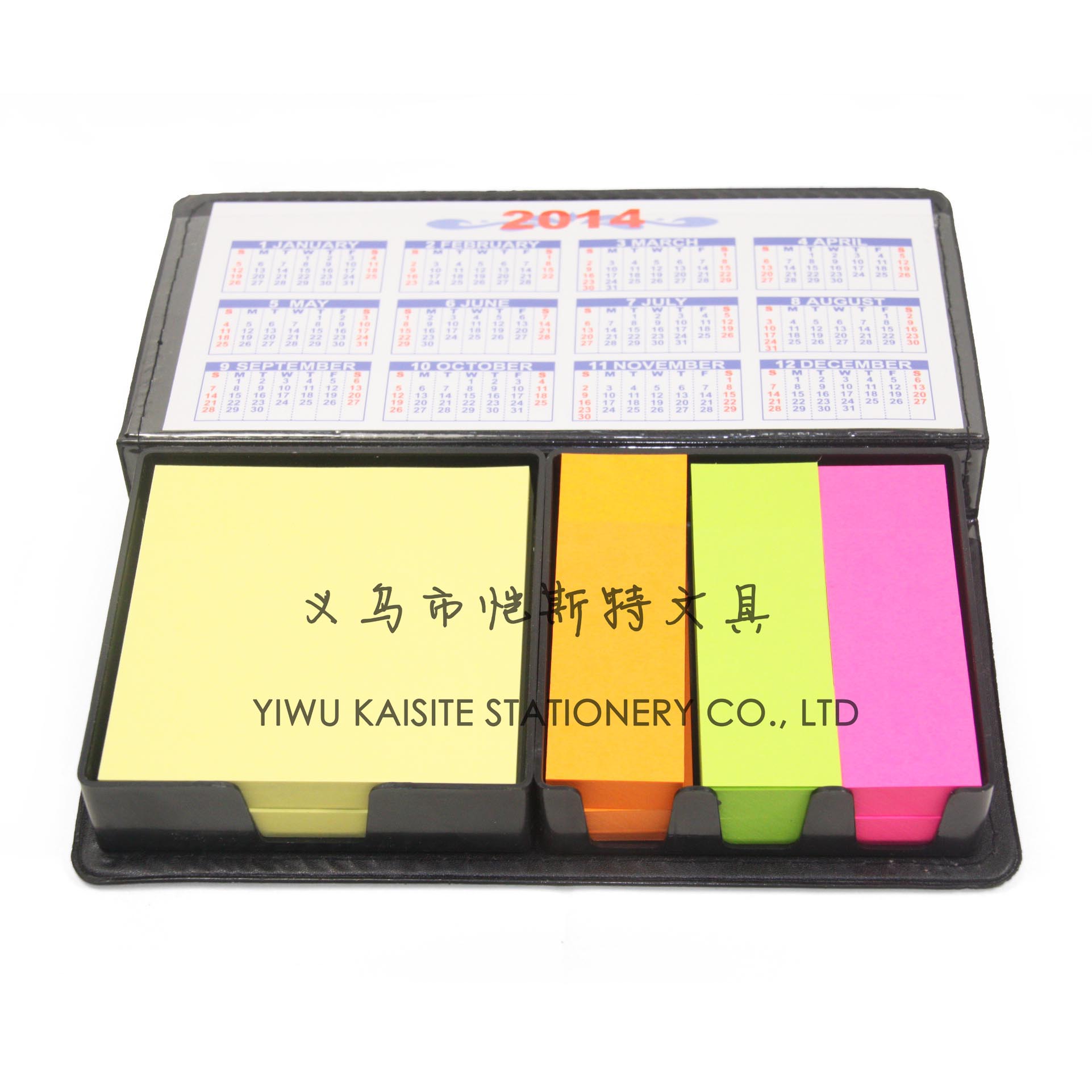 Supply Creative Advertising Gifts Pu Note Box Promotion Note Sticker A13-4