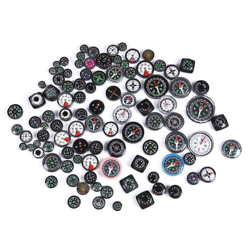 Professional Production 35mm Plastic Compass Export Pointer Type Compass Outdoor Gift Teaching Toy Compass