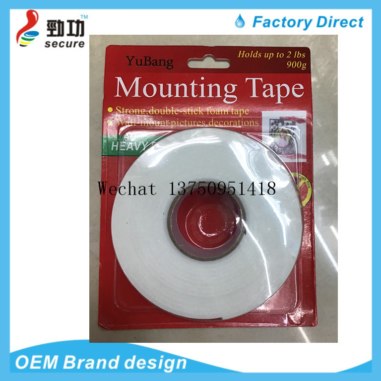 Waterproof Double Sided Foam Mounting Tape Supplier, Strong Adhesion Acrylic PE Foam TapeHot EVA TAPE Waterproof Double Sided Foam Mounting Tape Supplier, Strong Adhesion Acrylic PE Foam TapeHot EVA TAPE