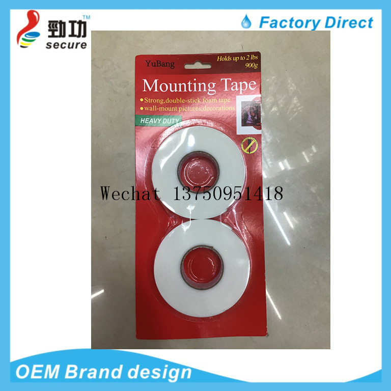 Waterproof Double Sided Foam Mounting Tape Supplier, Strong Adhesion Acrylic PE Foam TapeHot EVA TAPE Waterproof Double Sided Foam Mounting Tape Supplier, Strong Adhesion Acrylic PE Foam TapeHot EVA TAPE