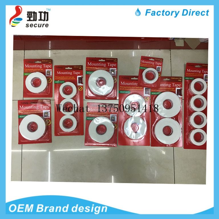 Waterproof Double Sided Foam Mounting Tape Supplier, Strong Adhesion Acrylic PE Foam TapeHot EVA TAPE Waterproof Double Sided Foam Mounting Tape Supplier, Strong Adhesion Acrylic PE Foam TapeHot EVA TAPE