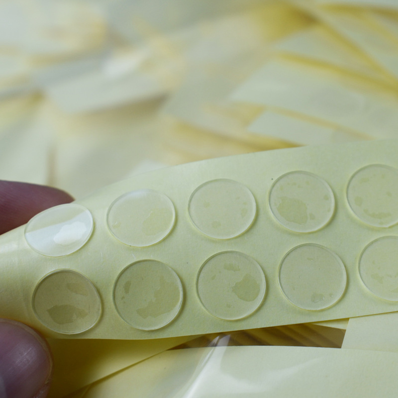 Transparent Roundots round Seamless Gluedots Balloon Decoration Transparent Dotting Glue Double-Sided Adhesive Tape