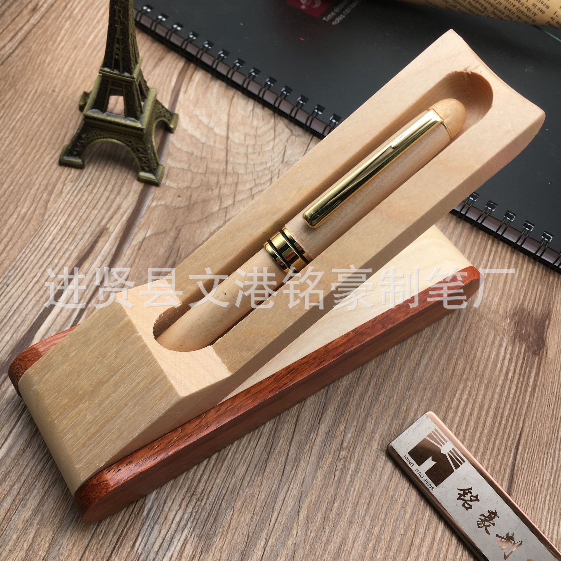 Solid Wood Wood Pencil Case Packing Box Gift Box