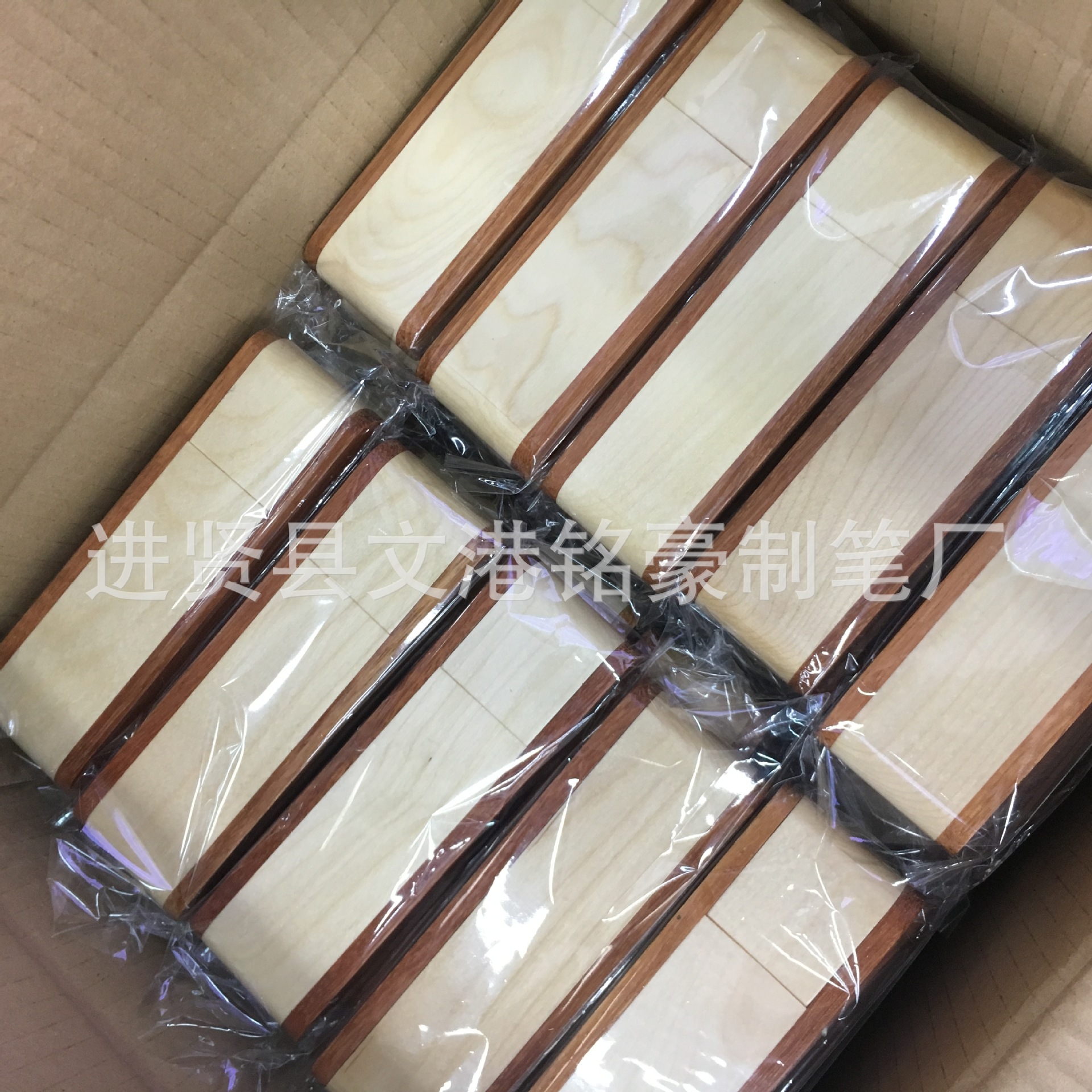 Solid Wood Wood Pencil Case Packing Box Gift Box