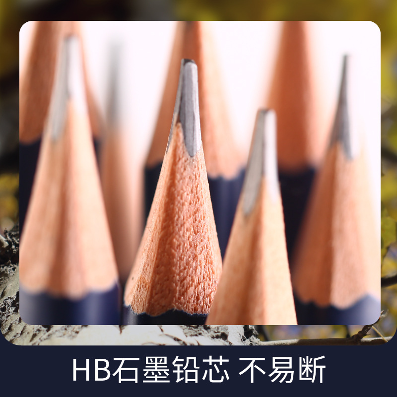 Merlot Childhood Groove Pencil Children Triangle Pole HB Pencil Kindergarten Beginner Correct Grip Position Practice Pen for Calligraphy Supplies