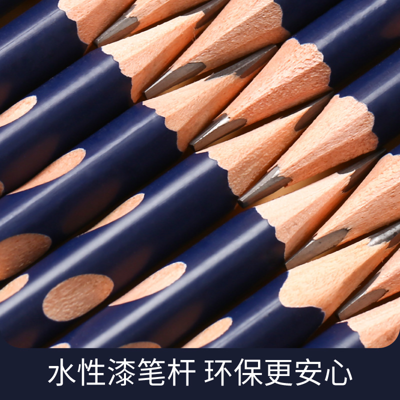 Merlot Childhood Groove Pencil Children Triangle Pole HB Pencil Kindergarten Beginner Correct Grip Position Practice Pen for Calligraphy Supplies
