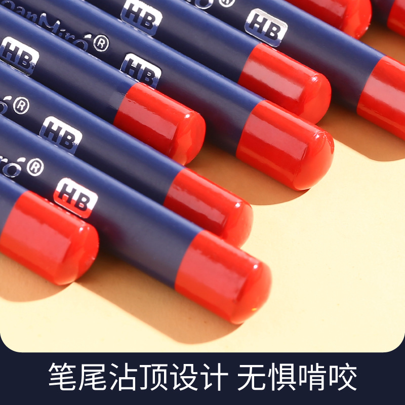 Merlot Childhood Groove Pencil Children Triangle Pole HB Pencil Kindergarten Beginner Correct Grip Position Practice Pen for Calligraphy Supplies