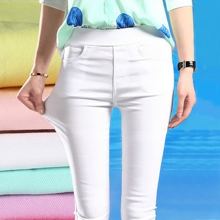 Black Leggings Outer Match Skinny Pants Women&#039;s plus Size Slim Fit Slimming Pencil Pants Tights Ankle-Length Leggings Women