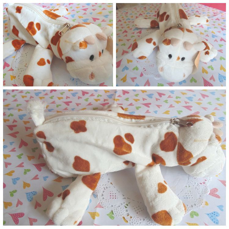 Student Plush Pencil Bag Wholesale Korean Pencil Case Cute More than 20 Cartoon Creative Animal Pencil Case Plush Toys