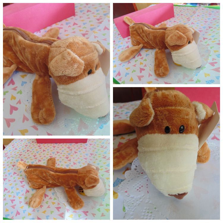Student Plush Pencil Bag Wholesale Korean Pencil Case Cute More than 20 Cartoon Creative Animal Pencil Case Plush Toys