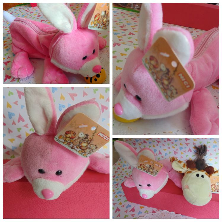 Student Plush Pencil Bag Wholesale Korean Pencil Case Cute More than 20 Cartoon Creative Animal Pencil Case Plush Toys