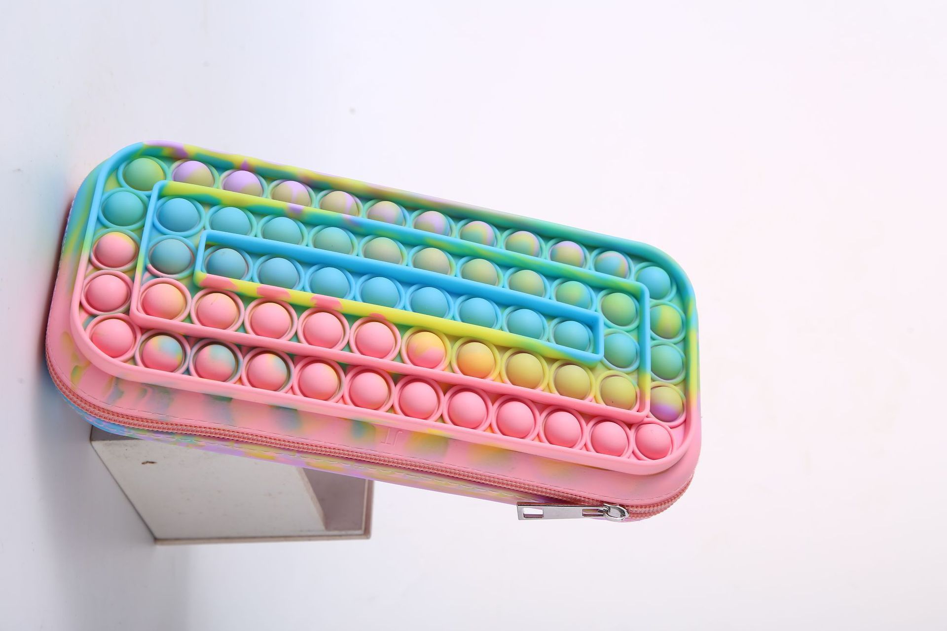 Cross-Border New Arrival Deratization Pioneer Pencil Case Student Storage Office Supplies Puzzle Decompression Deratization Pioneer Stationery Box