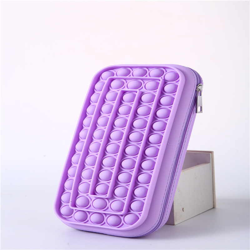Cross-Border New Arrival Deratization Pioneer Pencil Case Student Storage Office Supplies Puzzle Decompression Deratization Pioneer Stationery Box