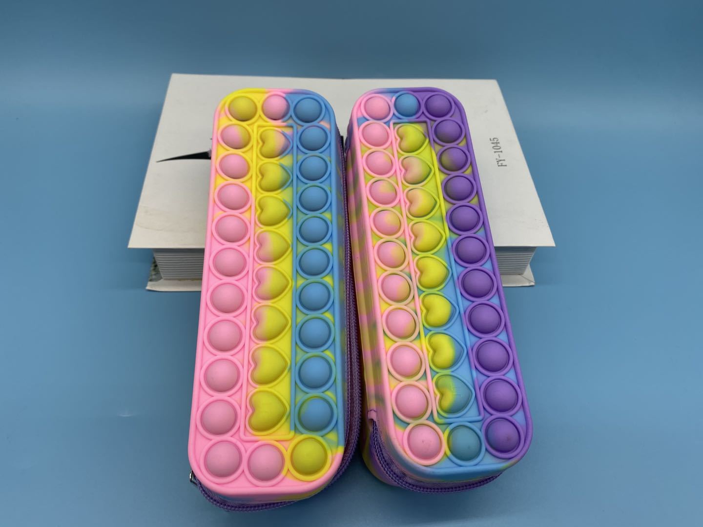 Cross-Border New Arrival Deratization Pioneer Pencil Case Student Storage Office Supplies Puzzle Decompression Deratization Pioneer Stationery Box