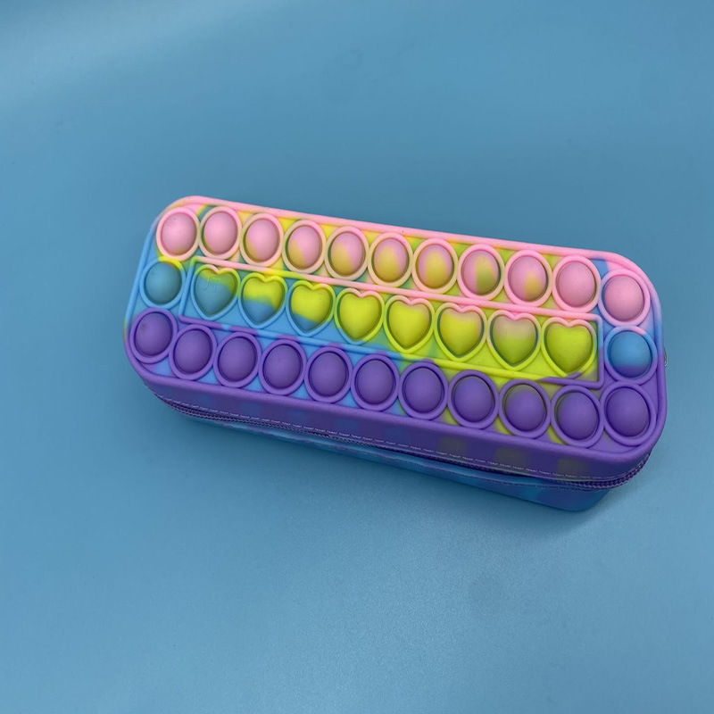 Cross-Border New Arrival Deratization Pioneer Pencil Case Student Storage Office Supplies Puzzle Decompression Deratization Pioneer Stationery Box