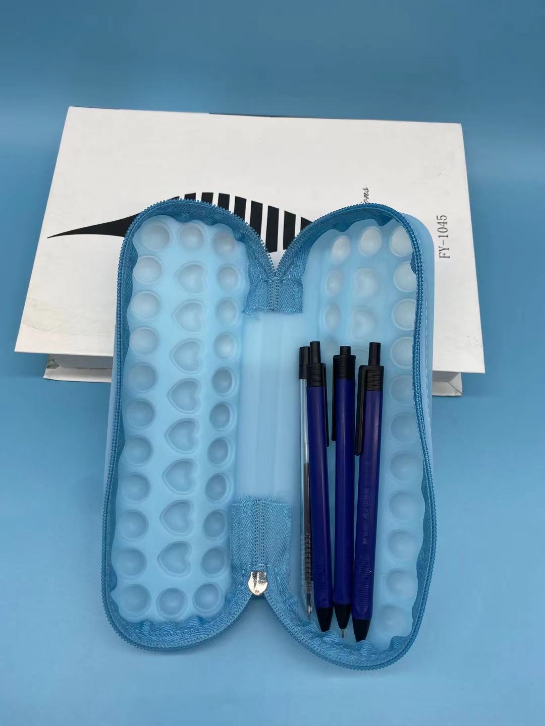 Cross-Border New Arrival Deratization Pioneer Pencil Case Student Storage Office Supplies Puzzle Decompression Deratization Pioneer Stationery Box