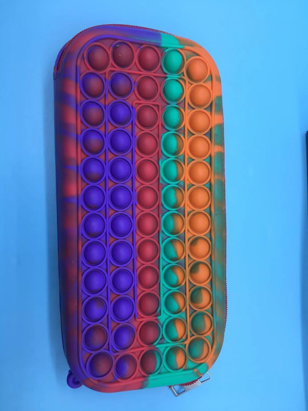 Cross-Border New Arrival Deratization Pioneer Pencil Case Student Storage Office Supplies Puzzle Decompression Deratization Pioneer Stationery Box