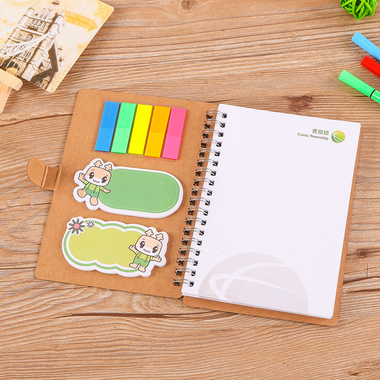 Factory Wholesale Creative Sticky Note Simple Note Paper Cartoon Special-Shaped Message Nth Sticker Notepad Custom Logo