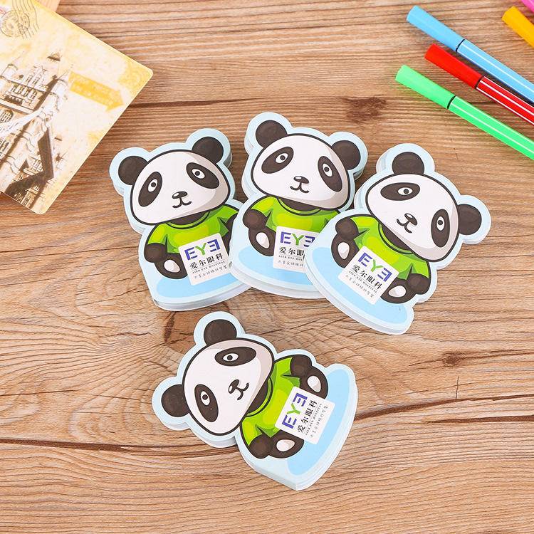 Factory Wholesale Creative Sticky Note Simple Note Paper Cartoon Special-Shaped Message Nth Sticker Notepad Custom Logo