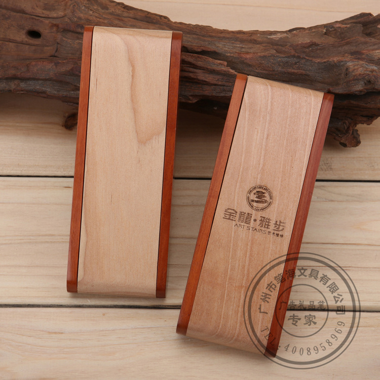 Manufacturers wholesale wooden gift pen pen double set of white wood ball pen custom LOGO Manufacturers wholesale wooden gift pen pen double set of white wood ball pen custom LOGO