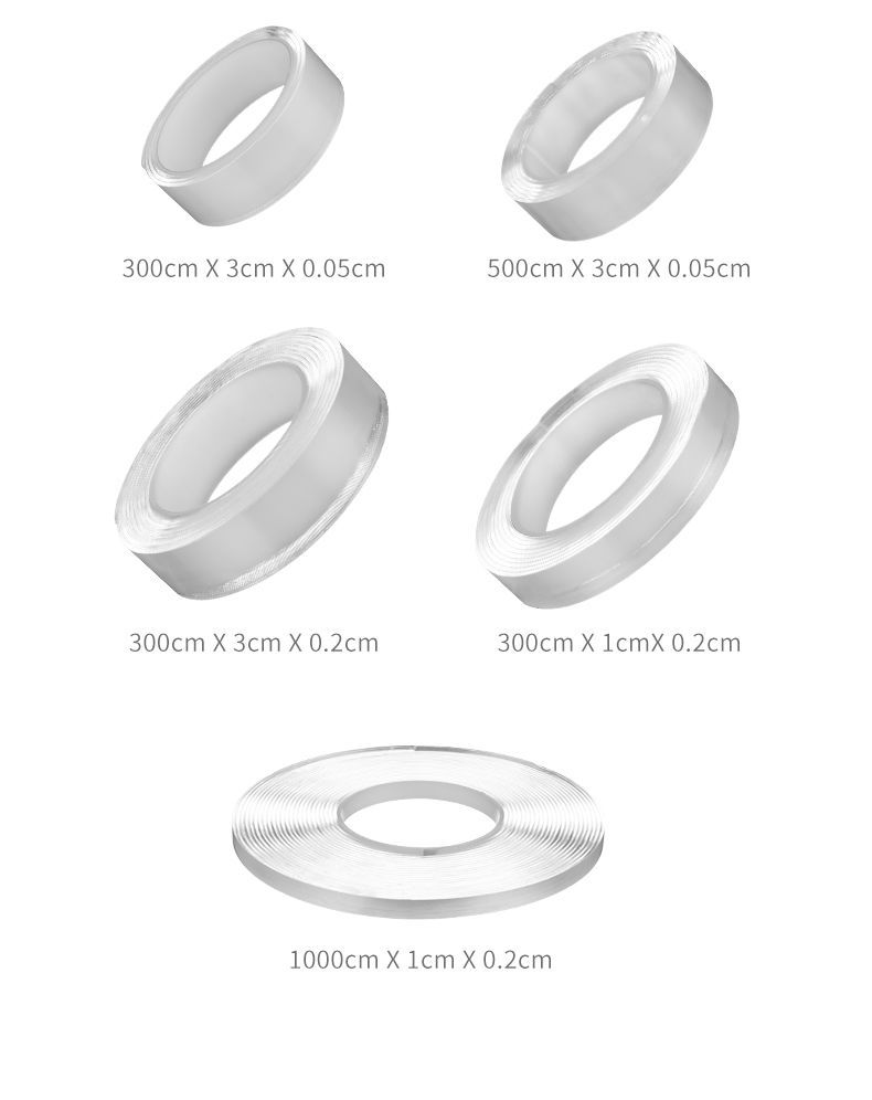 Trending on TikTok Same Universal Nano Tape Magic Gel Transparent Seamless Double-Sided Adhesive Magic Gel Tape Trending on TikTok Same Universal Nano Tape Magic Gel Transparent Seamless Double-Sided Adhesive Magic Gel Tape