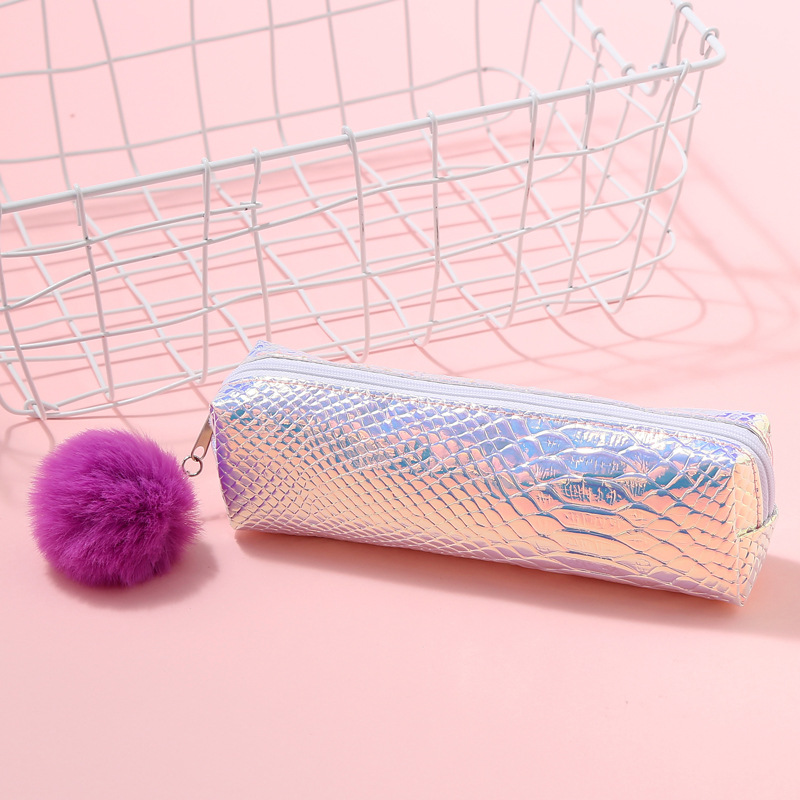 Laser pen bag with ball pen bag PU pen bag pencil bag stationery bag cosmetic bag storage bag Laser pen bag with ball pen bag PU pen bag pencil bag stationery bag cosmetic bag storage bag