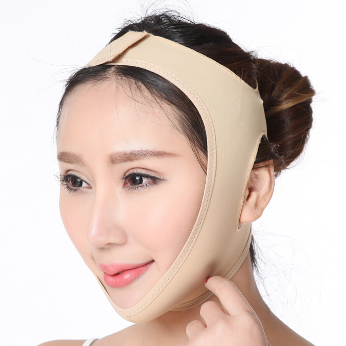 Facial Lifting V Face Bandage Double Chin Mask Breathable V-Line Massager Facial Massager Face Carving Face Lift Tape Brand