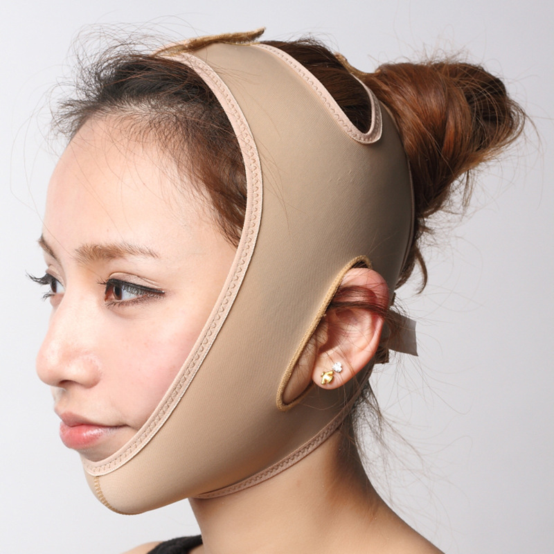 Facial Lifting V Face Bandage Double Chin Mask Breathable V-Line Massager Facial Massager Face Carving Face Lift Tape Brand