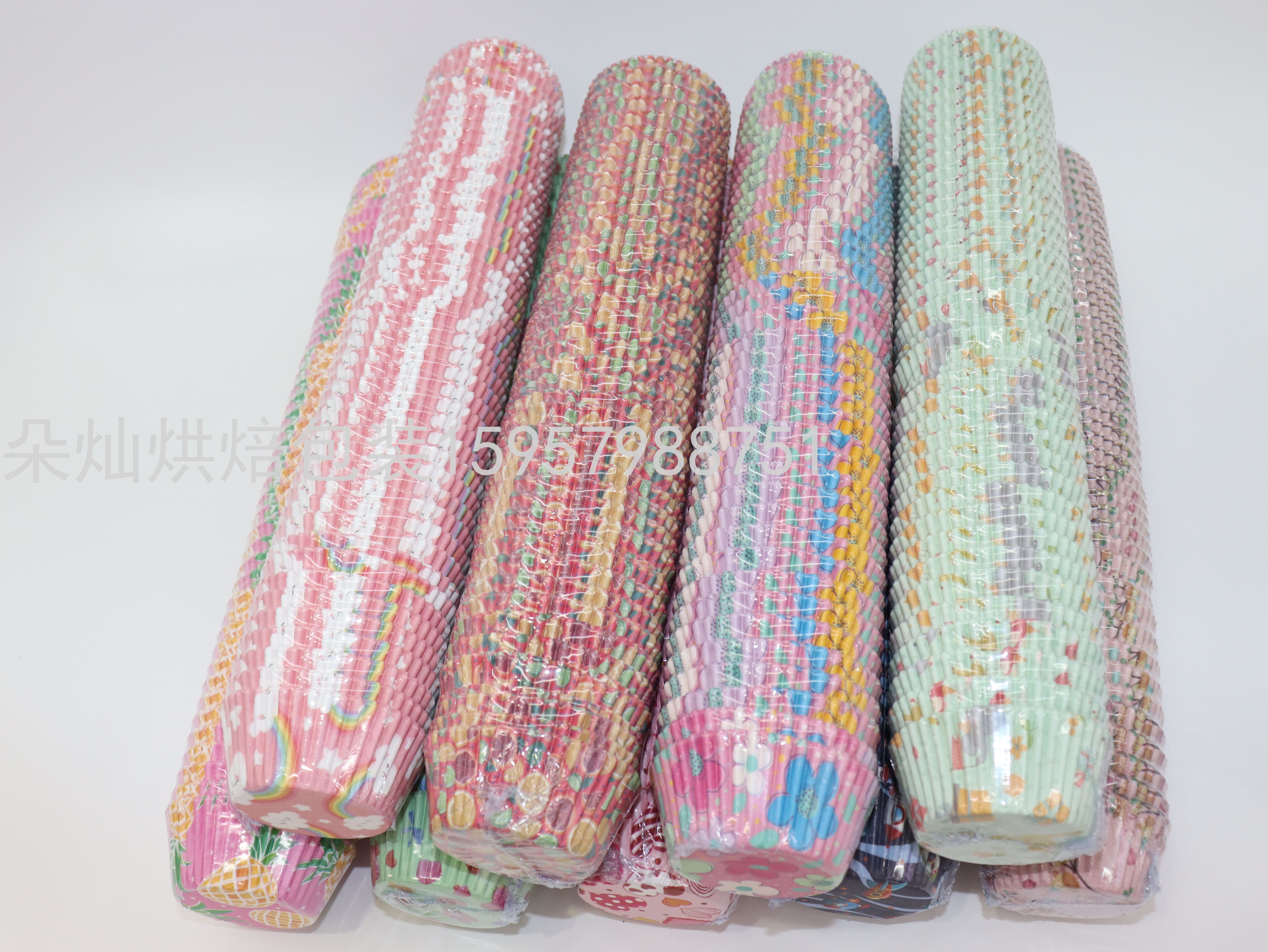 Color Cake Paper High Temperature Resistant Cake Paper Cup Paper Cups Daifuku Paper Cups Packaging Cake Cup Cake Paper Cup