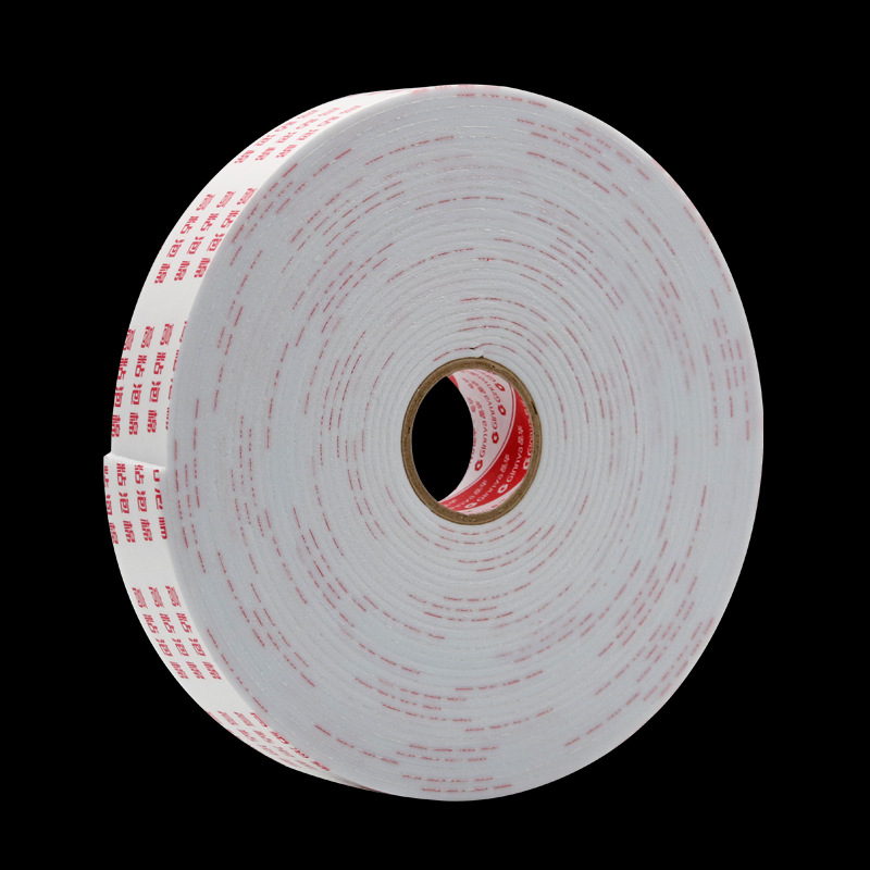 Jinghua High-Adhesive Sponge Foam Double-Sided Adhesive Aluminum Plastic KT Board Sticky Wall Sponge Double-Sided Adhesive Foam Tape Wholesale