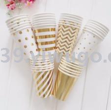 Paper Cup Birthday Bronzing