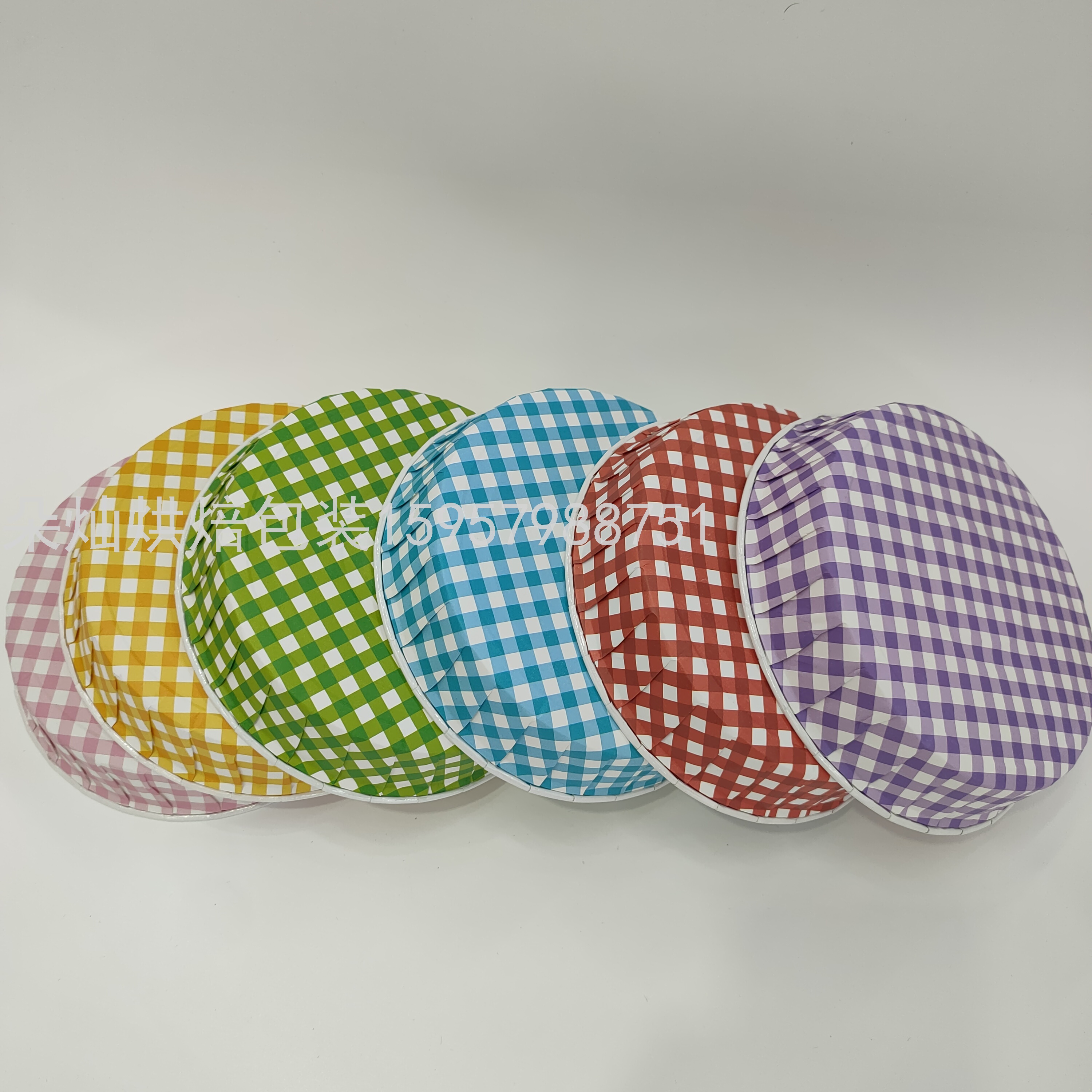 Coated Paper Cup Baking Cake Paper Support High Temperature Resistance Oil Resistant Paper Cups Cake Stand Cake Paper Bread Tray Cake Cup