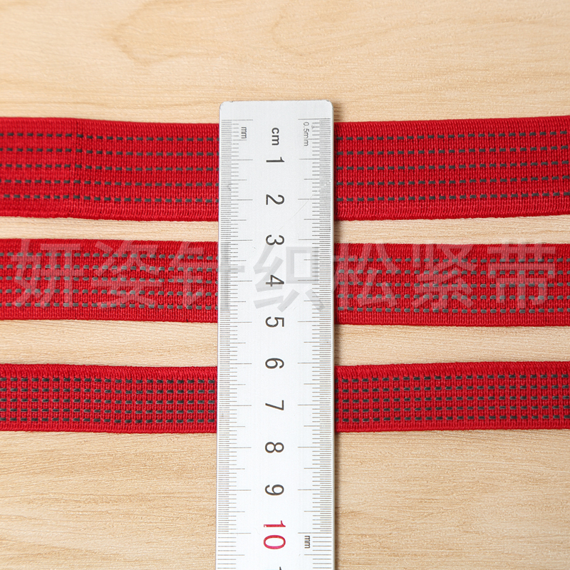 Factory Direct Sales Multi-Specification Jumper Double-Sided Non-Slip Elastic Band Anti-Static Woven Elastic Tape Color Variety