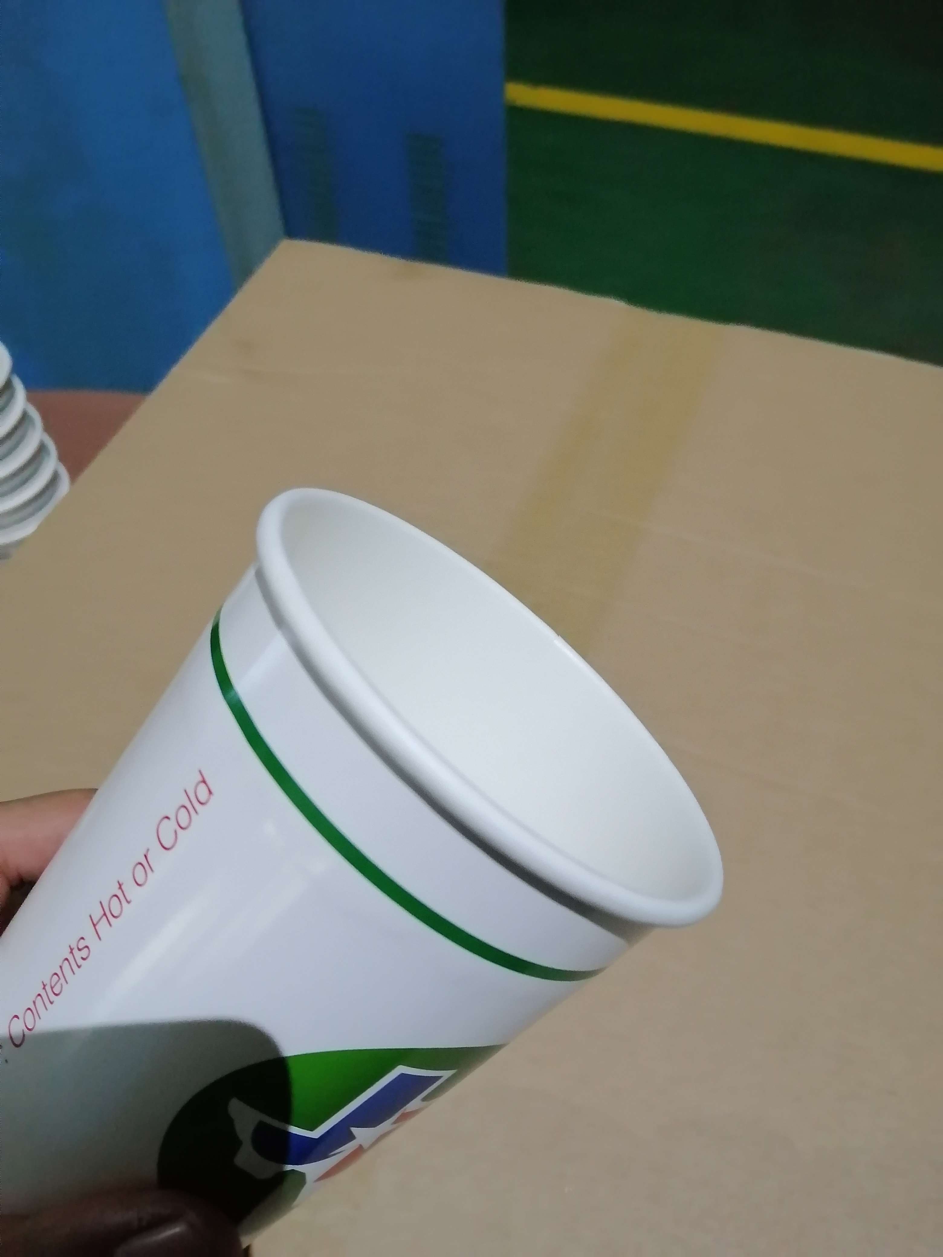 Wholesale Disposable Paper Cup Customized Thickened Cool Drinks Cup Takeaway Catering Paper Cup OEM Customized