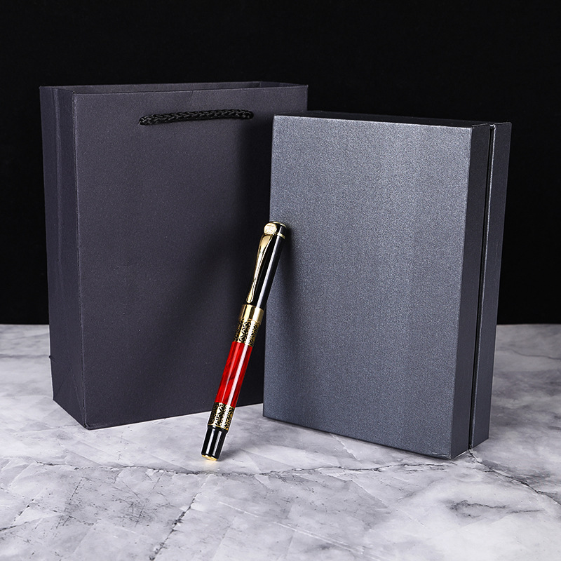 Business Office Pen Ink Sac Ink Dual-Use Pen Kit Can Be Customized Gift Logo Metallic Pen Ball Pen Business Office Pen Ink Sac Ink Dual-Use Pen Kit Can Be Customized Gift Logo Metallic Pen Ball Pen
