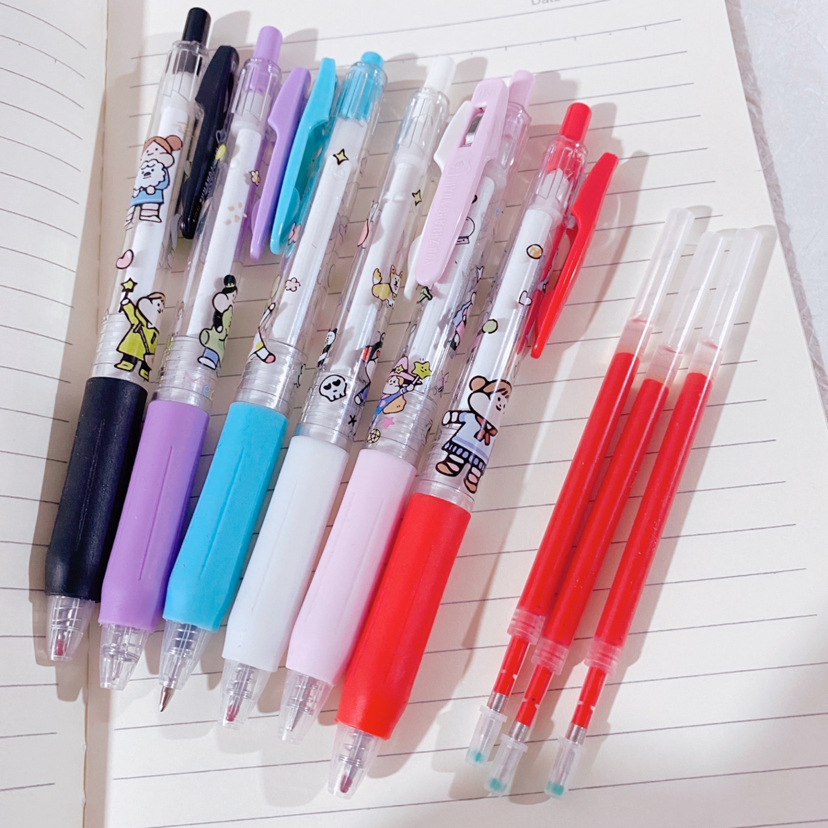 Little Meat Ball Cute Press Gel Pen Student Black Gel Ink Pen Cartoon Pattern Pattern Gel Pen Meat Ball Limited Pen Little Meat Ball Cute Press Gel Pen Student Black Gel Ink Pen Cartoon Pattern Pattern Gel Pen Meat Ball Limited Pen