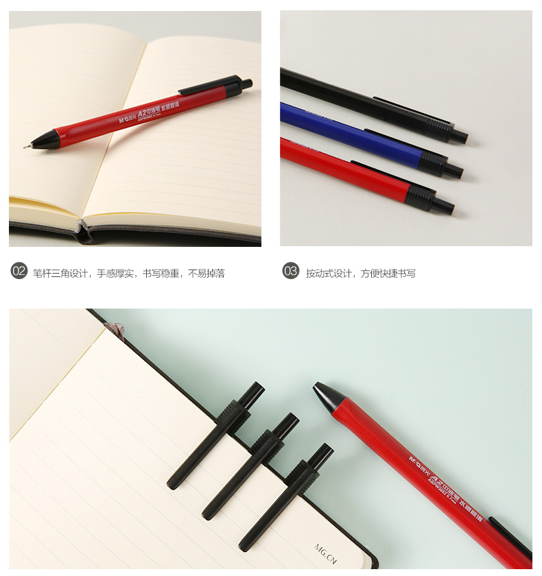 A2 push ball pen writing smooth and durable middle oil pen 0.7mm student stationery and office supplies signature pen A2 push ball pen writing smooth and durable middle oil pen 0.7mm student stationery and office supplies signature pen