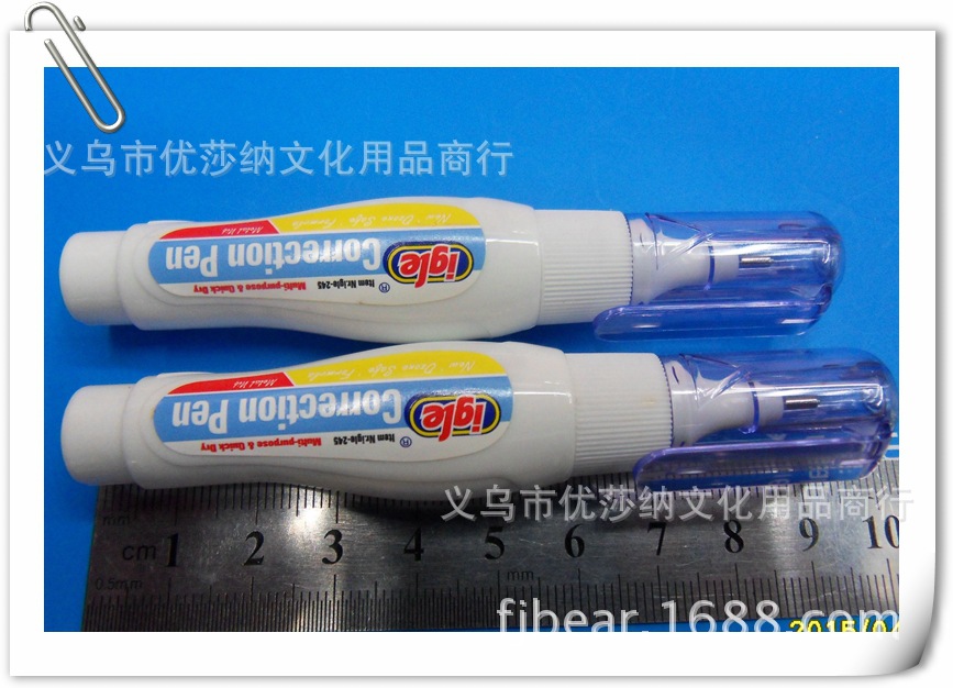 Igle correction pen 202 correction pen, correction fluid, Yiwu, nontoxic, especially white quick-dry Igle correction pen 202 correction pen, correction fluid, Yiwu, nontoxic, especially white quick-dry