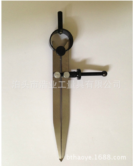 Flat Leg Spring Caliper Compasses Distance between Gauge Marking Gauge Vegetable Tanned Leather Edge Cutter Leather 75 100 125