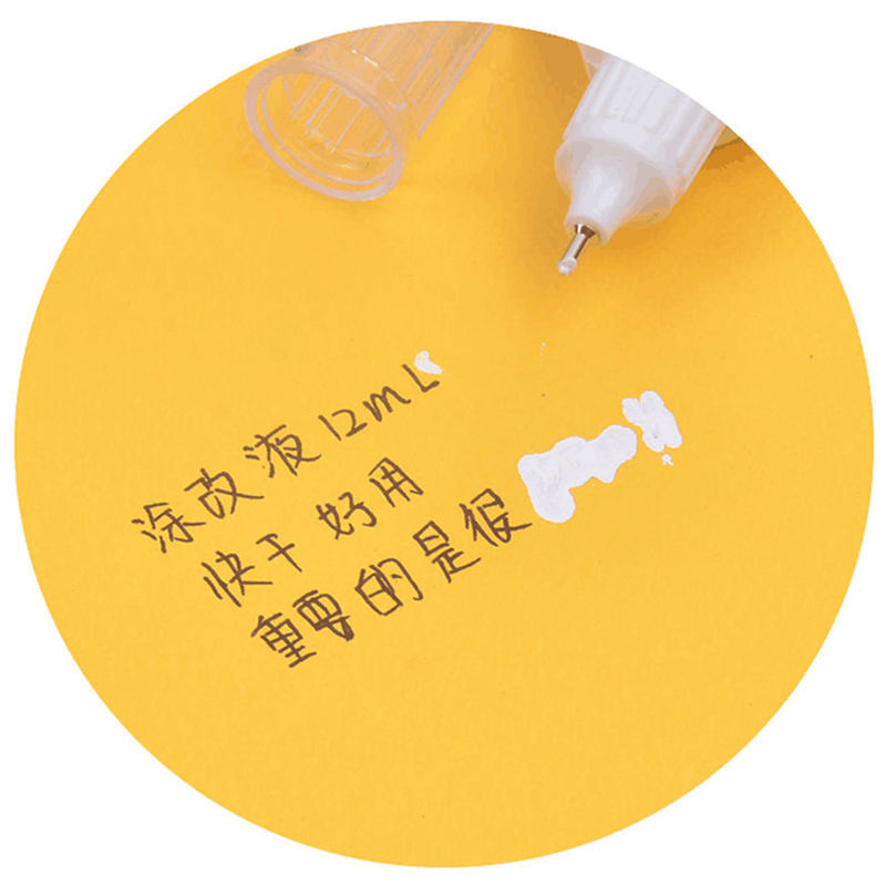 12ml Correction Fluid 3116 Correct Typos Erasable Gel Pens Correction Fluid Domini Stationery