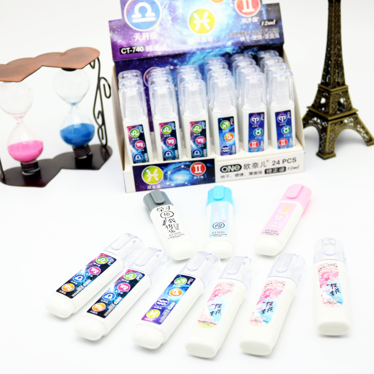 Wholesale Cartoon Steel Head Correction Fluid Correction Fluid 12ml Learning Office Correction Fluid Student Stationery Wholesale Cartoon Steel Head Correction Fluid Correction Fluid 12ml Learning Office Correction Fluid Student Stationery